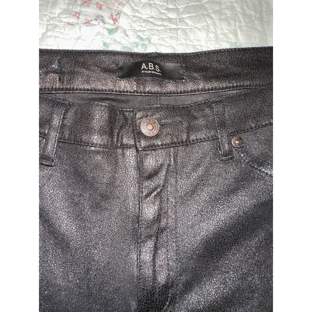 VINTAGE ABS ALLEN SCHWARTZ SPANDEX STRETCH JEANS 29 UNIQUE TEXTURE!